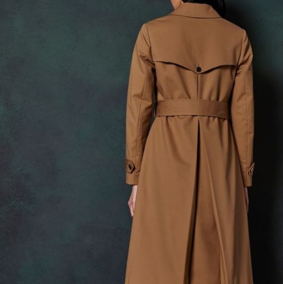 🚫SOLD🚫NWT TED BAKER EMBROIDERED TRENCH COAT - Picture 4 of 8